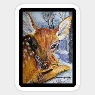 Deer Sticker